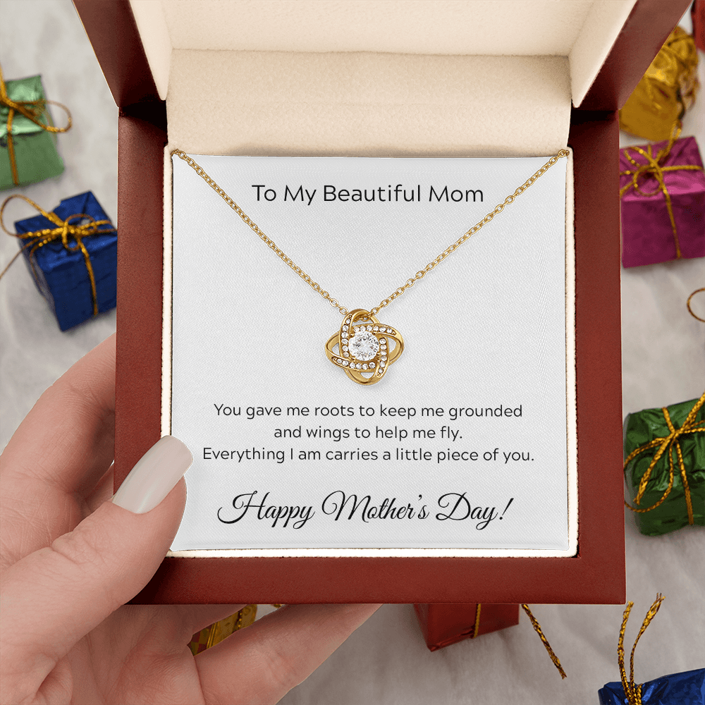 To Mom on Mother's Day. Everything I am carries a little piece of you.