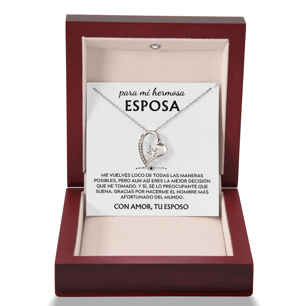 Mi amada esposa... La vida es un dulce viaje contigo a mi lado.