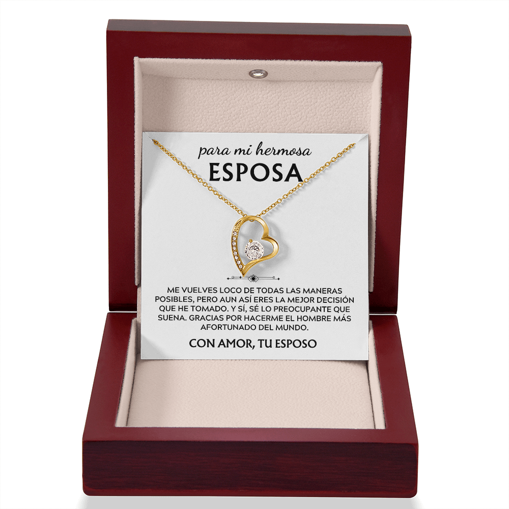 Mi amada esposa... La vida es un dulce viaje contigo a mi lado.