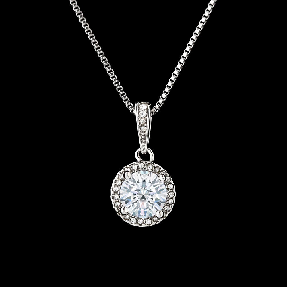 To Daughter, Love Dad - Never forget how much I love you - Eternal Hope Necklace