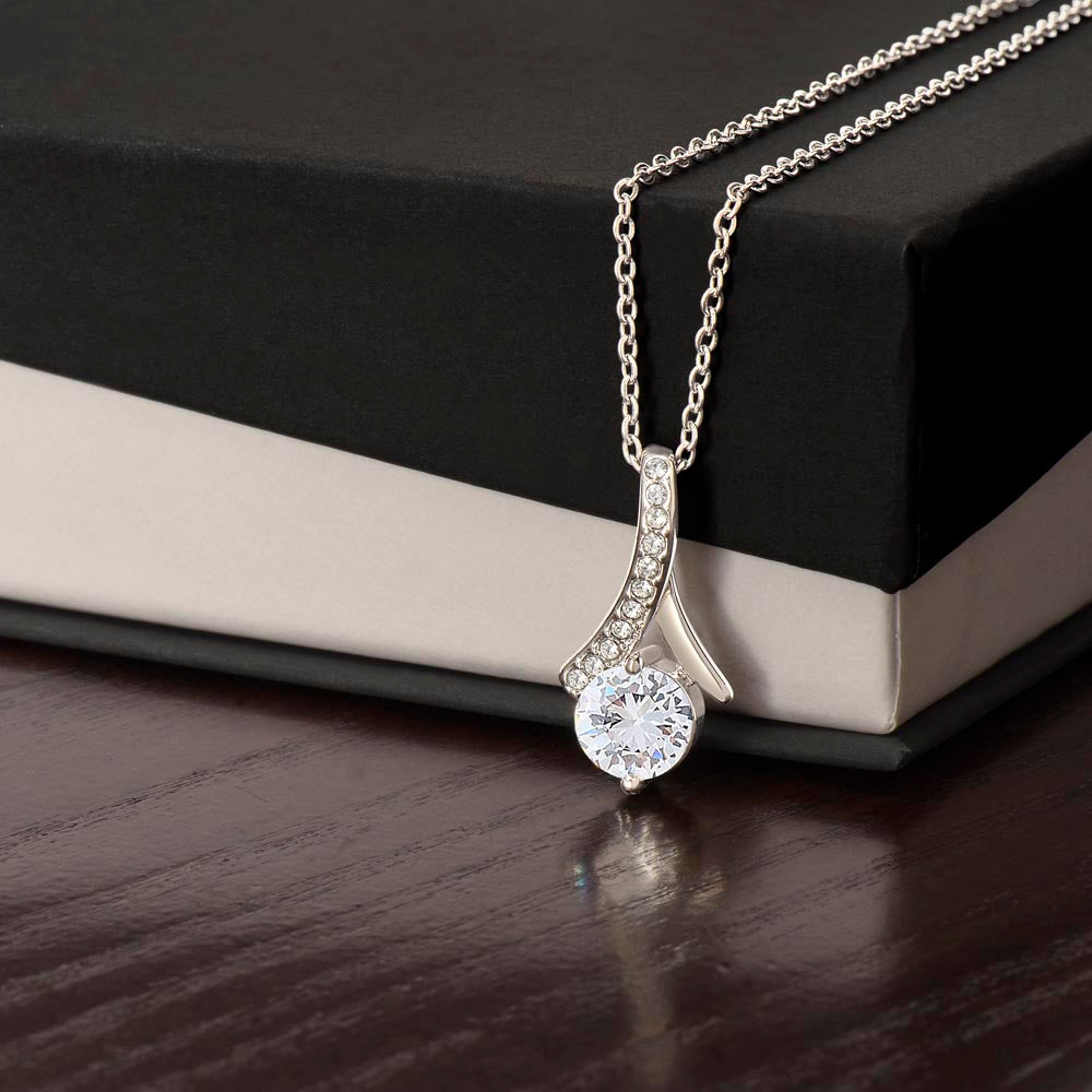 To Daughter, from Mom. Loving, heartfelt, inspirational necklace.