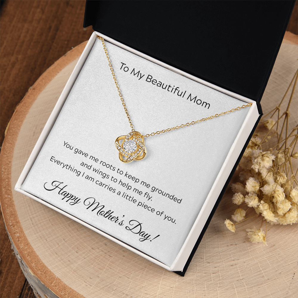 To Mom on Mother's Day. Everything I am carries a little piece of you.