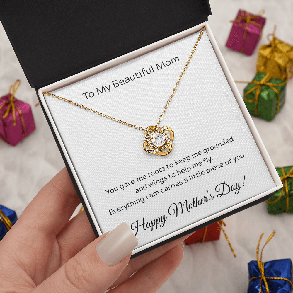 To Mom on Mother's Day. Everything I am carries a little piece of you.