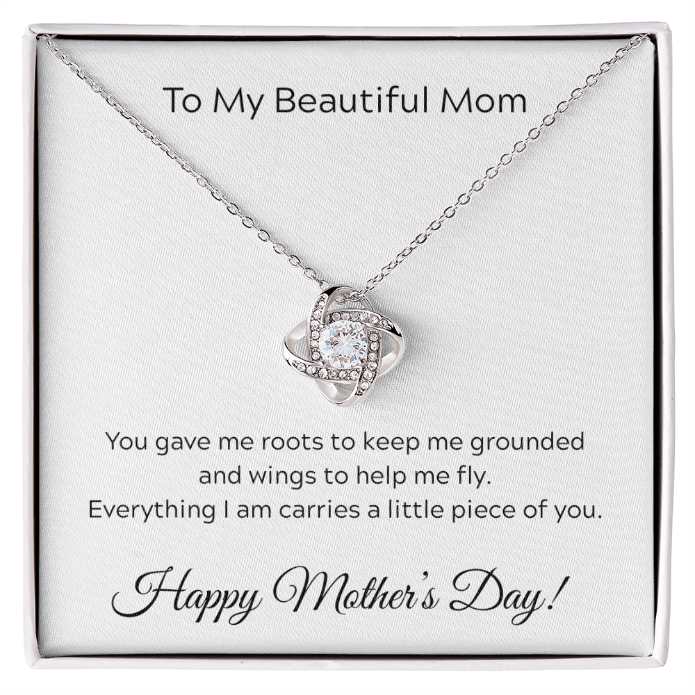To Mom on Mother's Day. Everything I am carries a little piece of you.