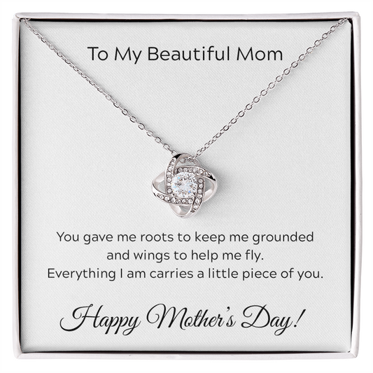 To Mom on Mother's Day. Everything I am carries a little piece of you.