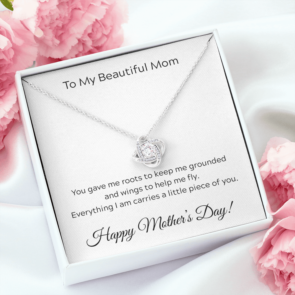 To Mom on Mother's Day. Everything I am carries a little piece of you.