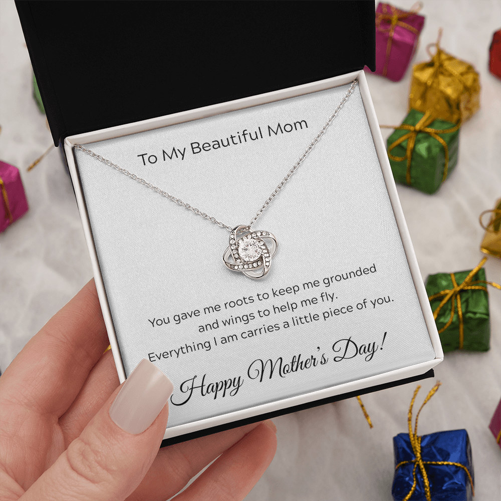To Mom on Mother's Day. Everything I am carries a little piece of you.