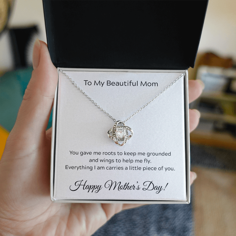 To Mom on Mother's Day. Everything I am carries a little piece of you.