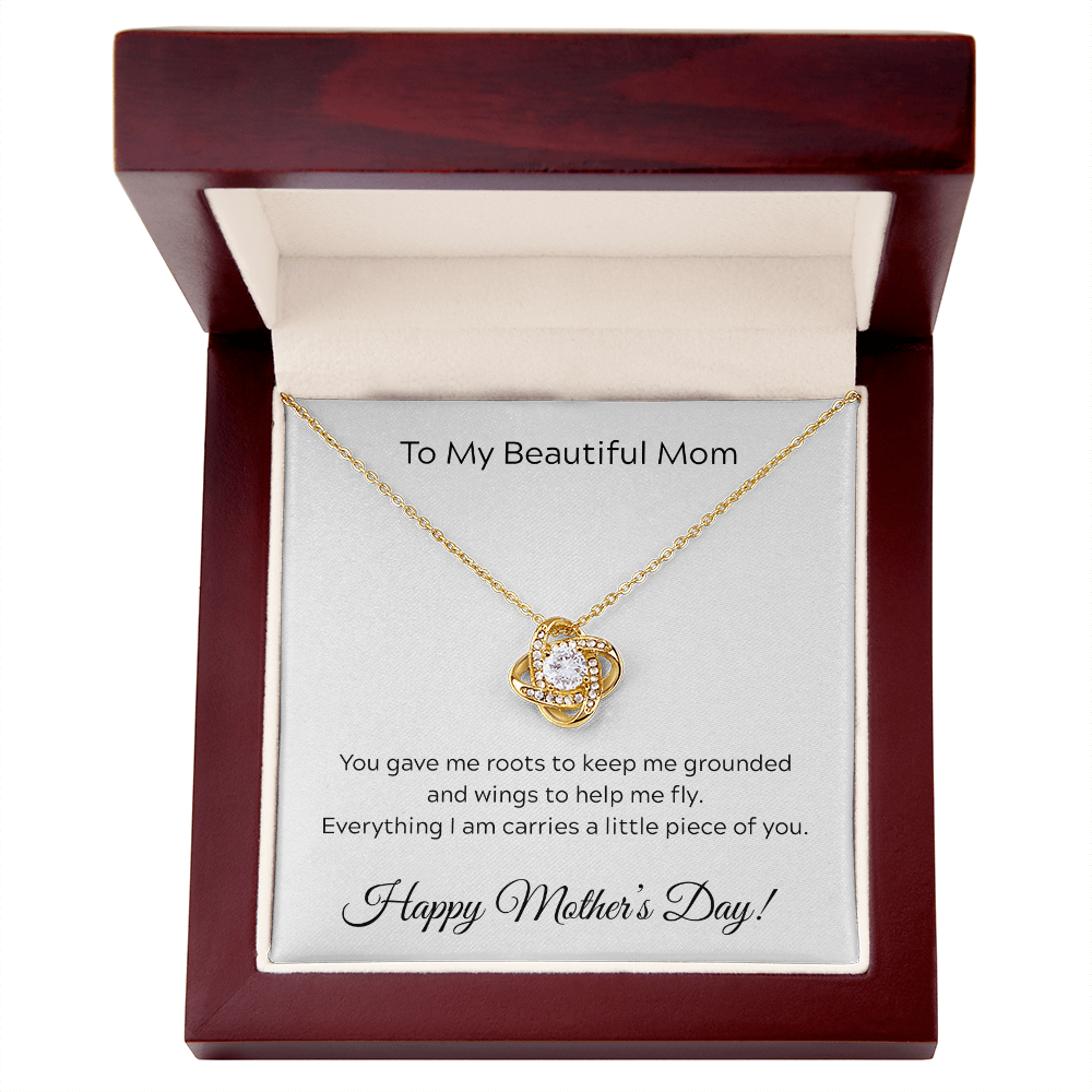 To Mom on Mother's Day. Everything I am carries a little piece of you.