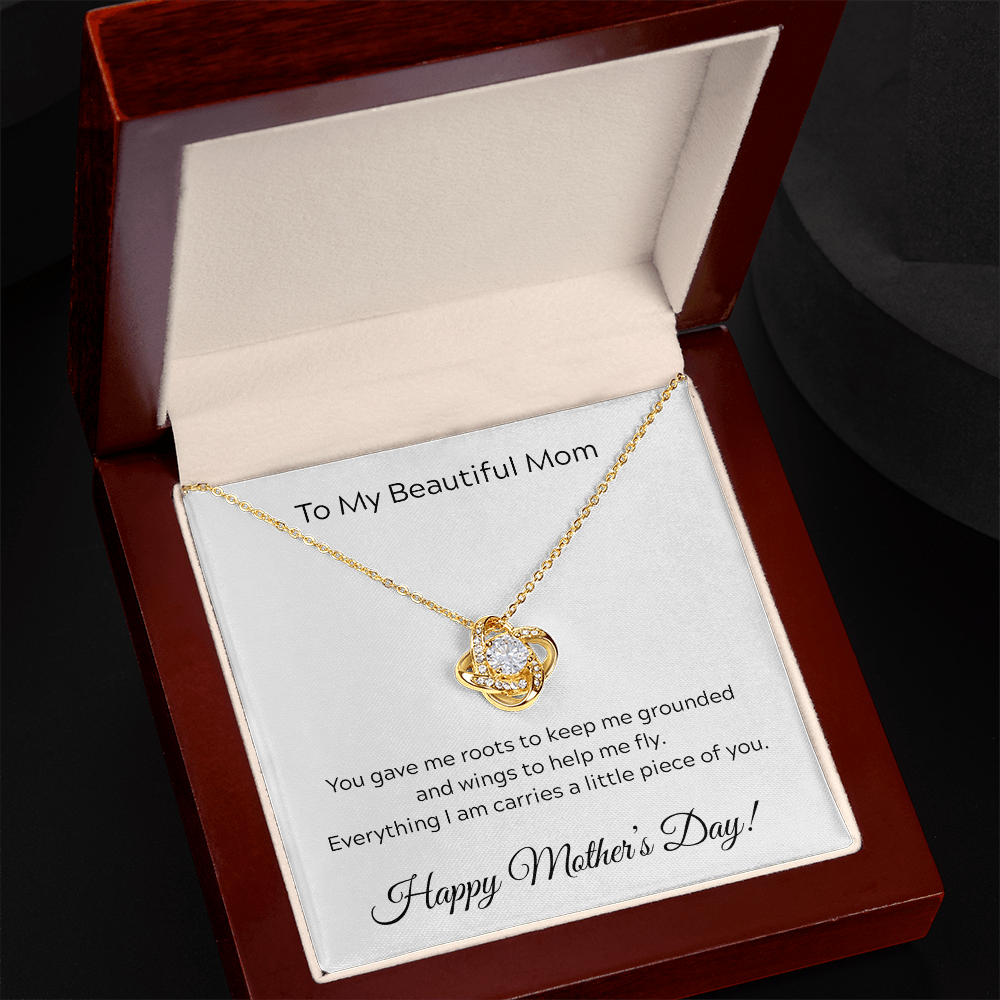 To Mom on Mother's Day. Everything I am carries a little piece of you.