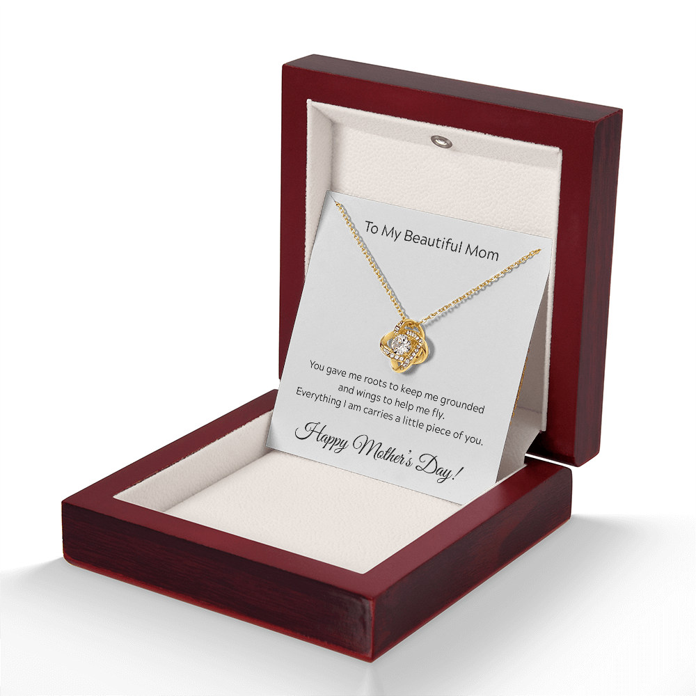To Mom on Mother's Day. Everything I am carries a little piece of you.
