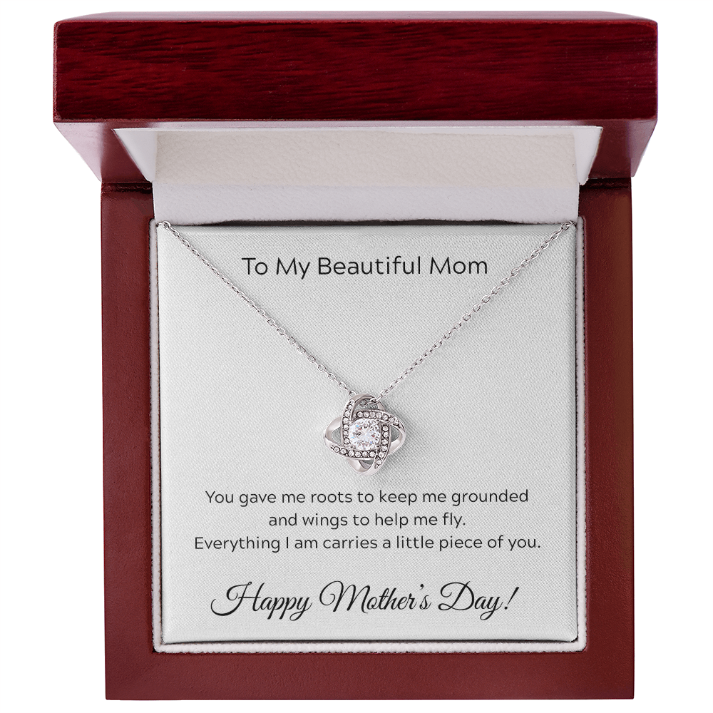 To Mom on Mother's Day. Everything I am carries a little piece of you.