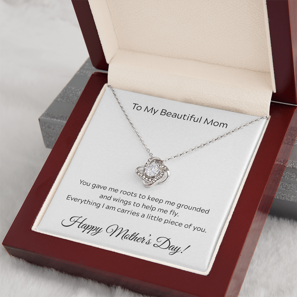 To Mom on Mother's Day. Everything I am carries a little piece of you.