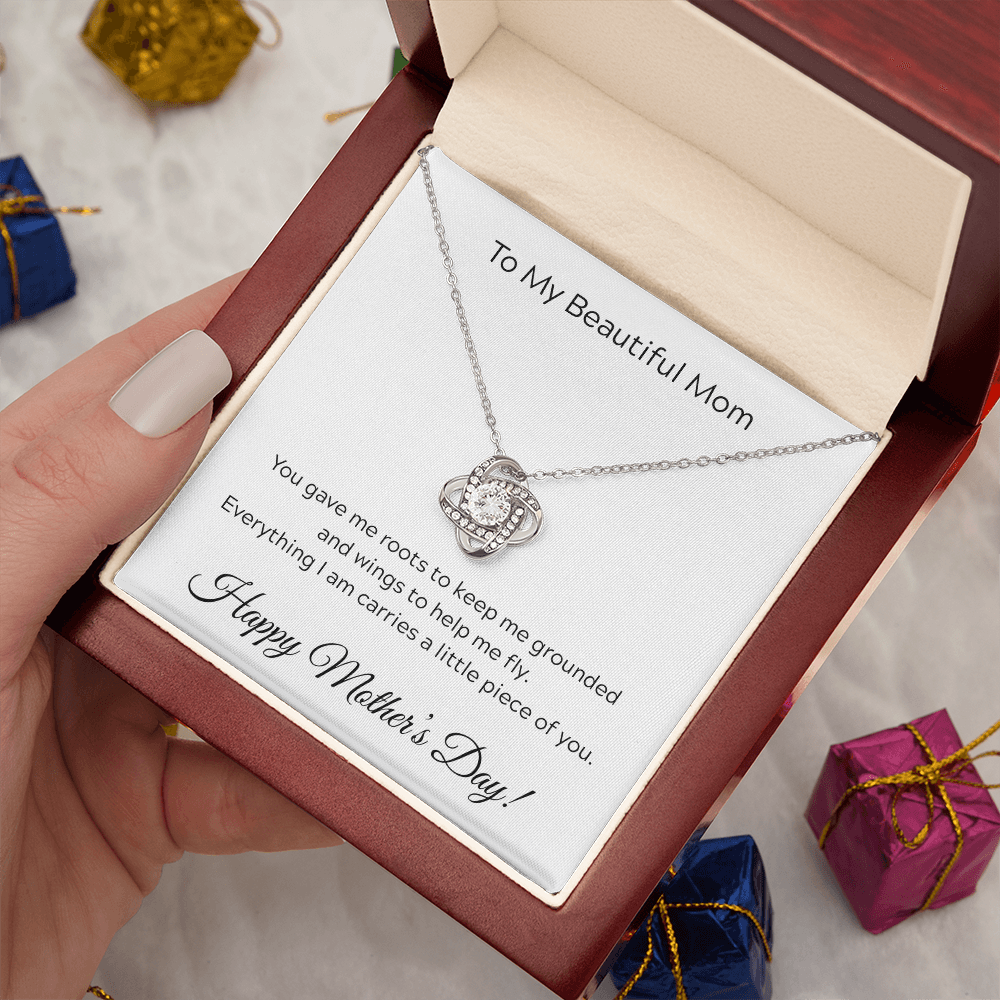 To Mom on Mother's Day. Everything I am carries a little piece of you.