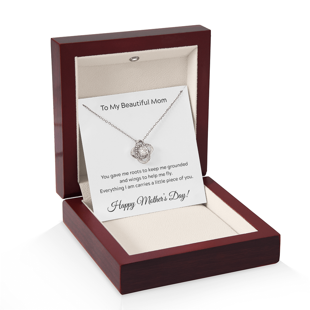 To Mom on Mother's Day. Everything I am carries a little piece of you.