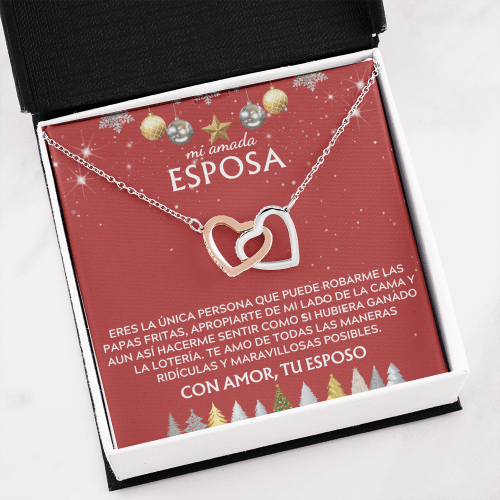 Mi amada esposa.. Te amo de todas las maneras ridículas y maravillosas posibles.