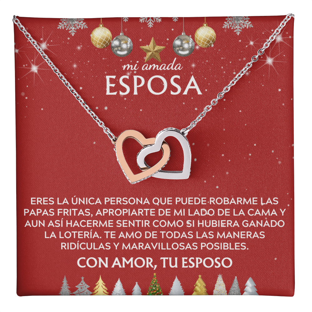 Mi amada esposa.. Te amo de todas las maneras ridículas y maravillosas posibles.