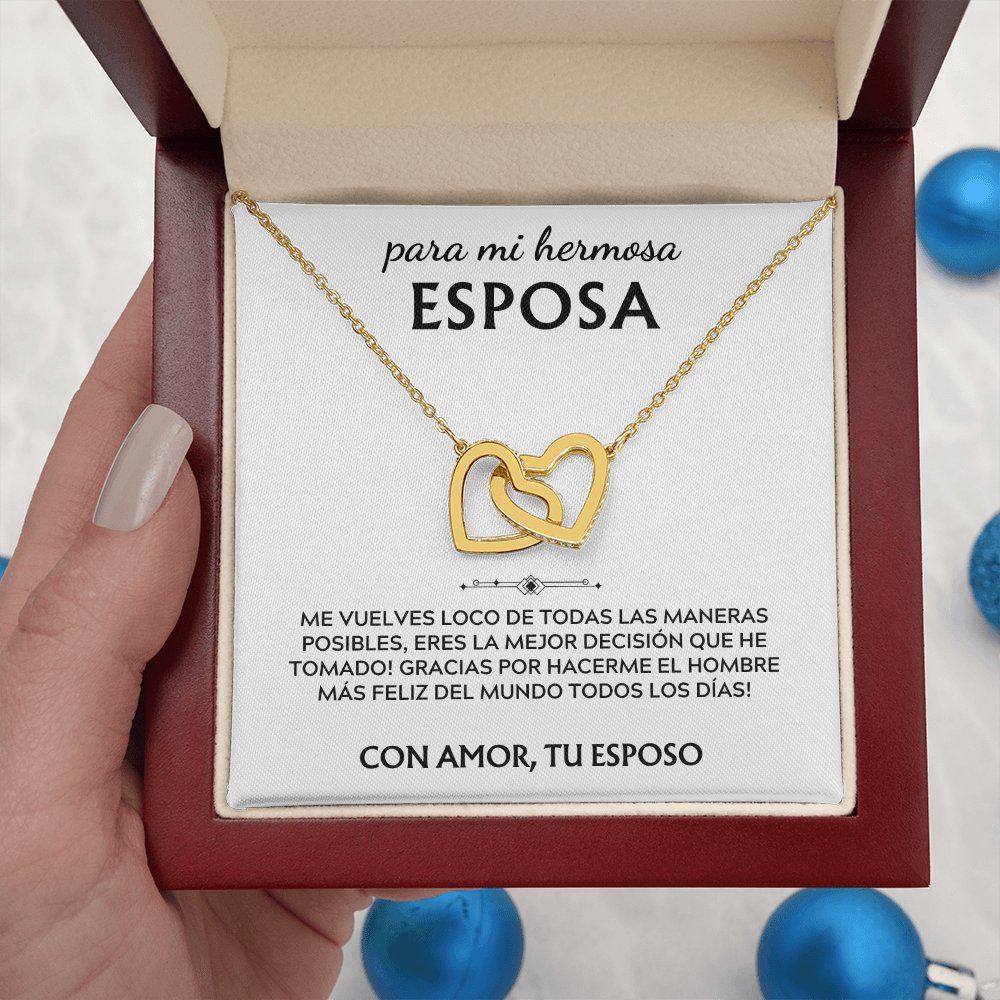 Mi hermosa esposa... Gracias por hacerme el hombre más feliz del mundo todos los días!