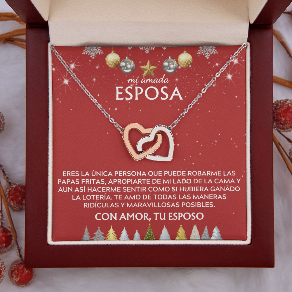 Mi amada esposa.. Te amo de todas las maneras ridículas y maravillosas posibles.