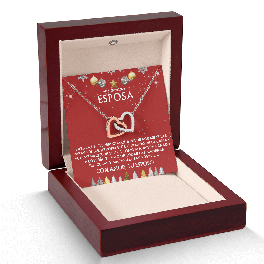 Mi amada esposa.. Te amo de todas las maneras ridículas y maravillosas posibles.