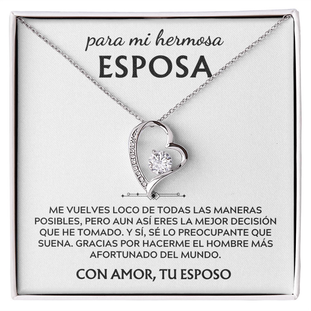 Mi amada esposa... La vida es un dulce viaje contigo a mi lado.