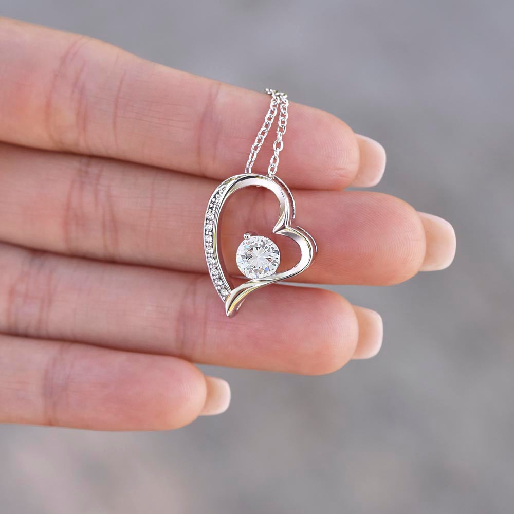 To Mom, from Son. Silly, witty, heartfelt necklace.