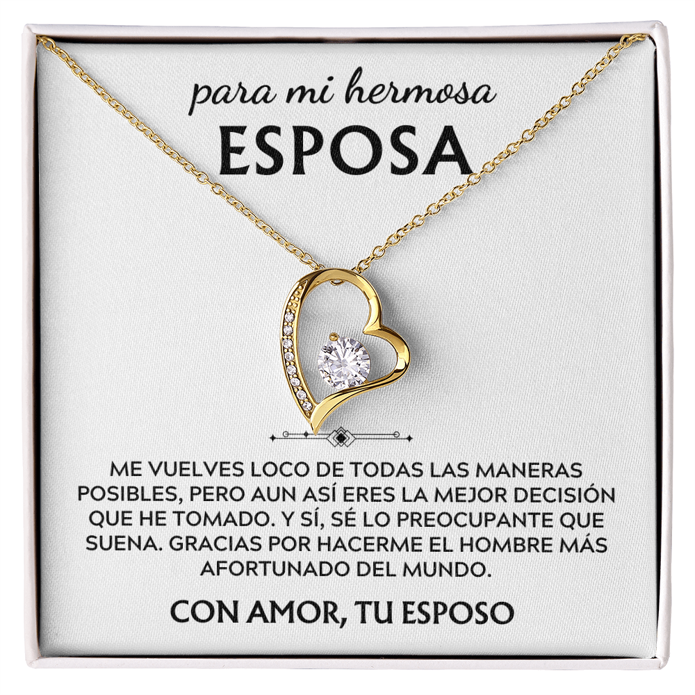 Mi amada esposa... La vida es un dulce viaje contigo a mi lado.