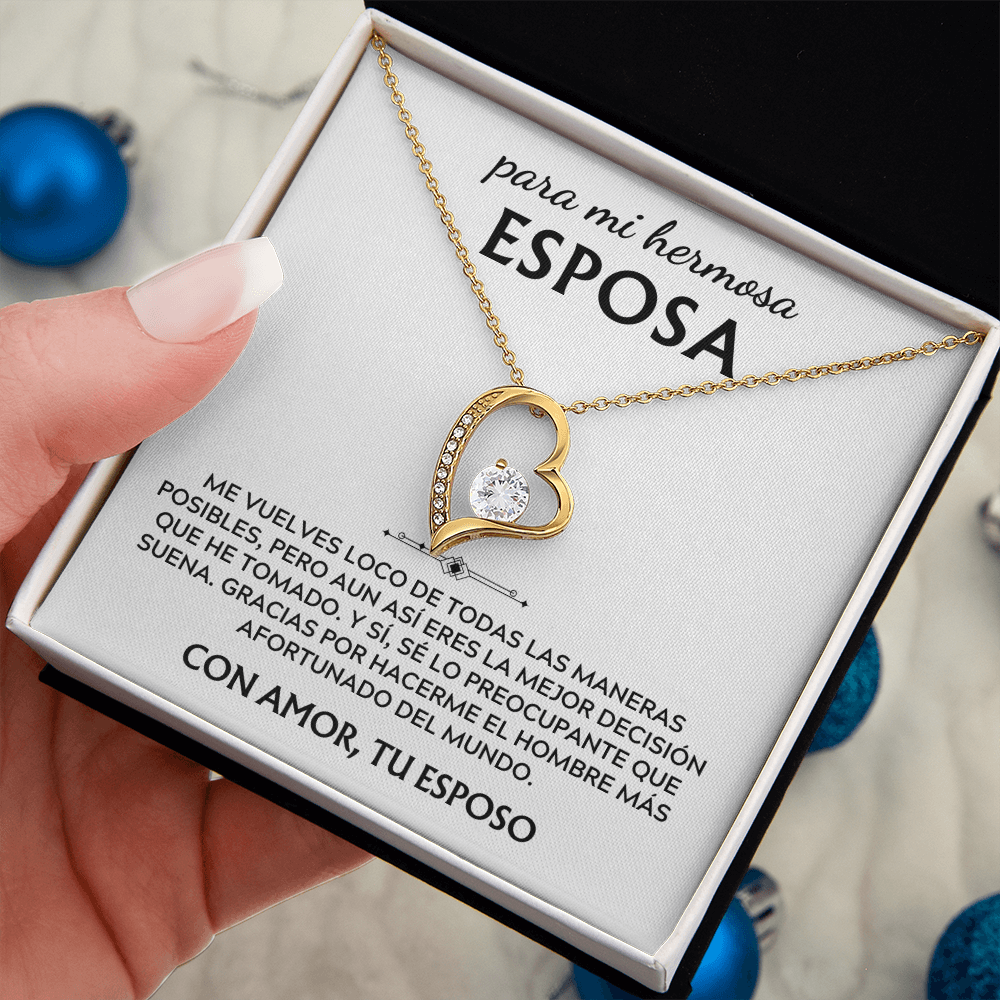 Mi amada esposa... La vida es un dulce viaje contigo a mi lado.