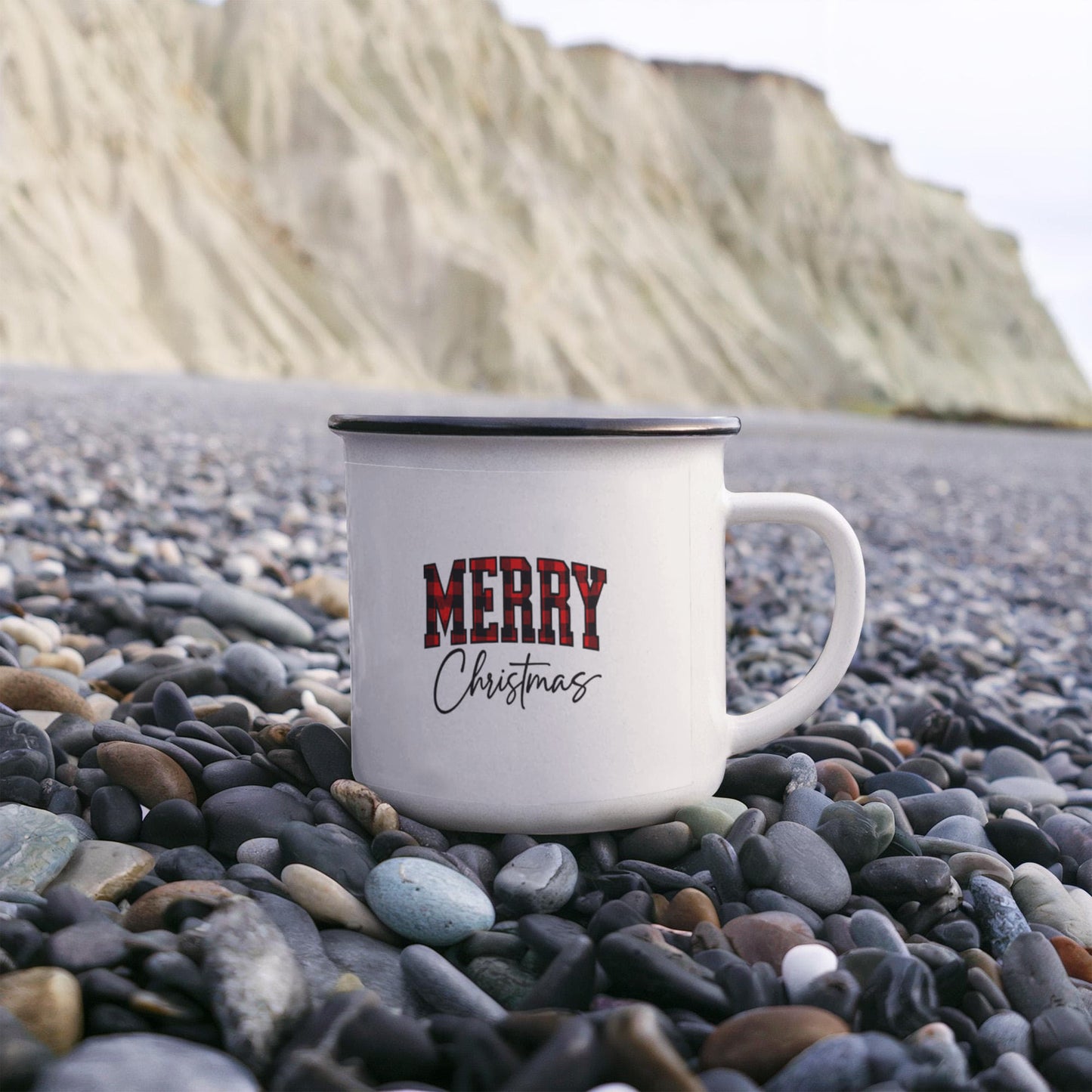 Merry Christmas Camping Mug