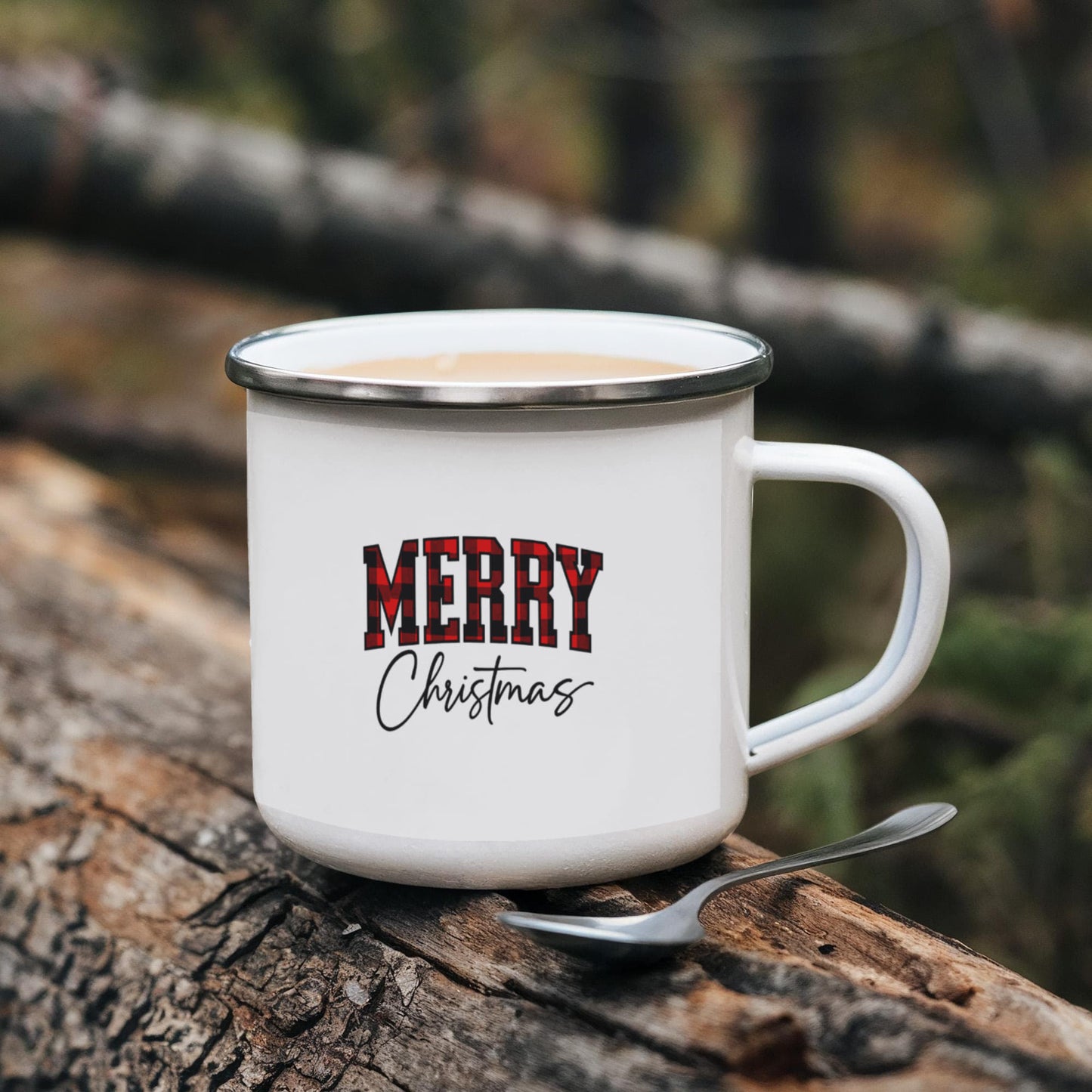 Merry Christmas Camping Mug
